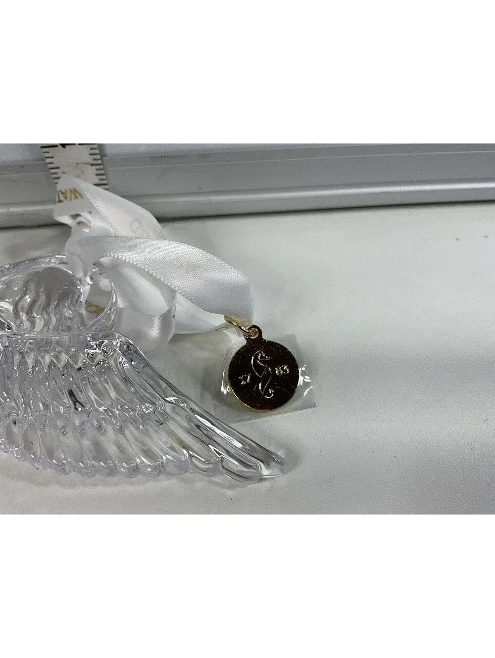 Waterford 2022 Cut Crystal Angel Ornament NIB